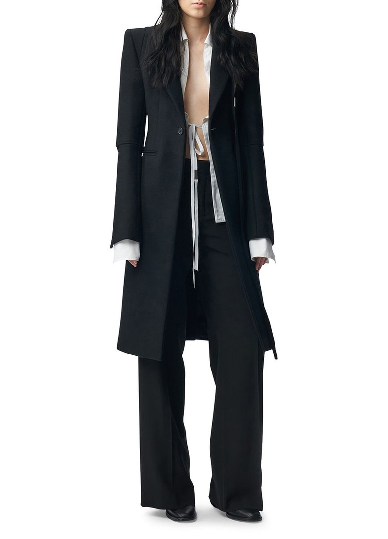 Ann Demeulemeester Nomie Fitted tailored coat outlook