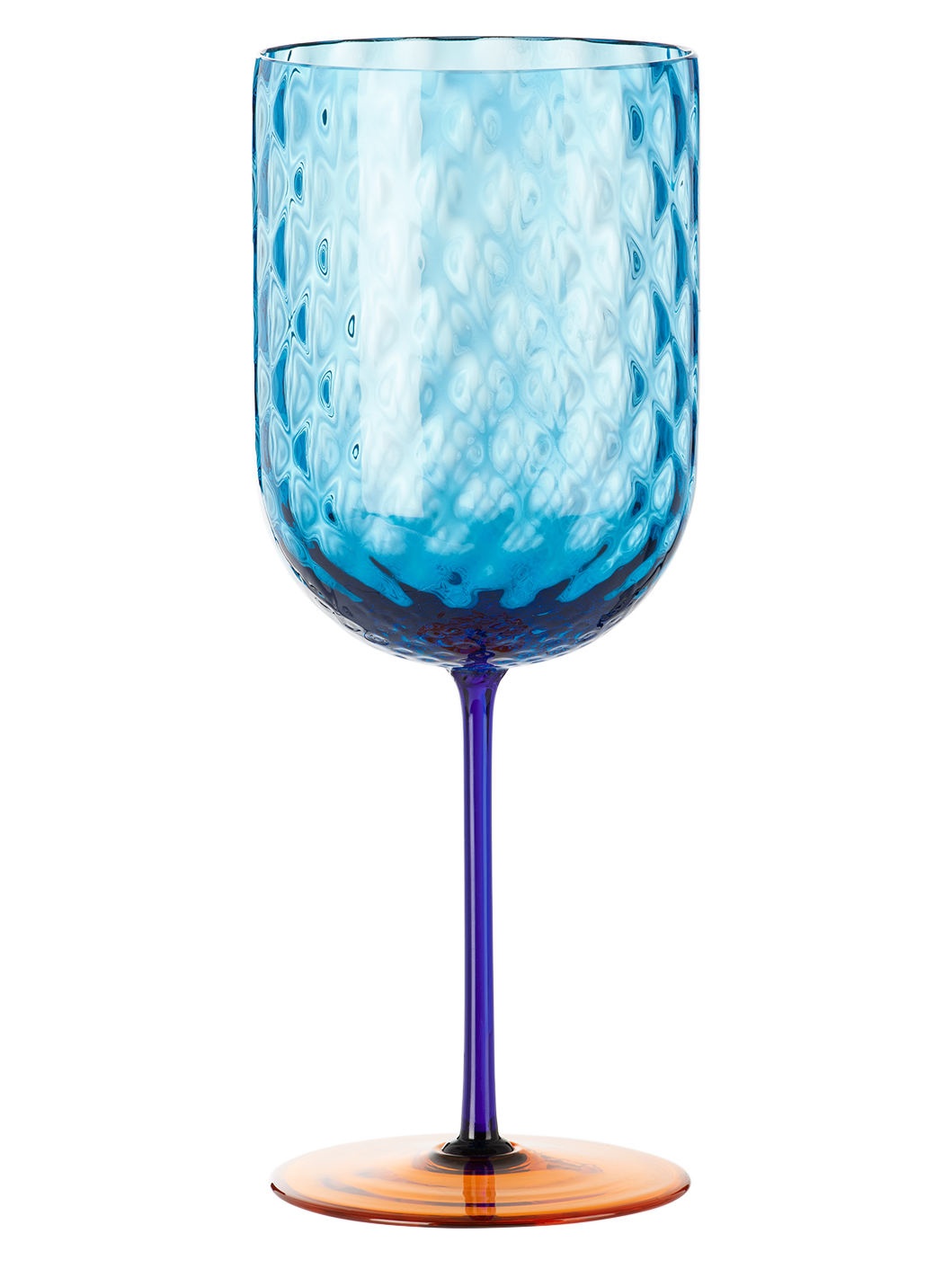 Blue Carretto Red Wine Glass - 2