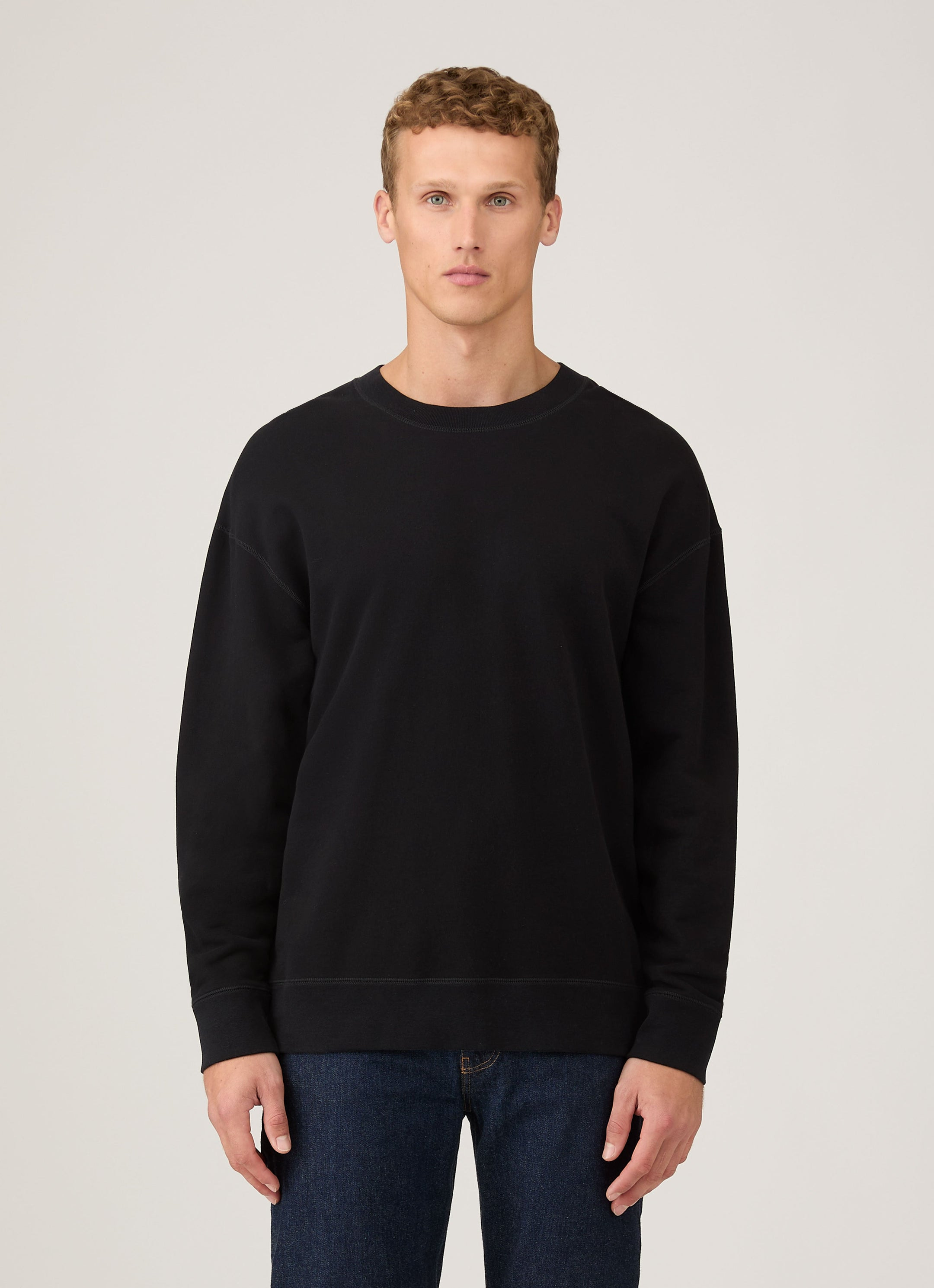 Oversized Loopback Sweatshirt - 2