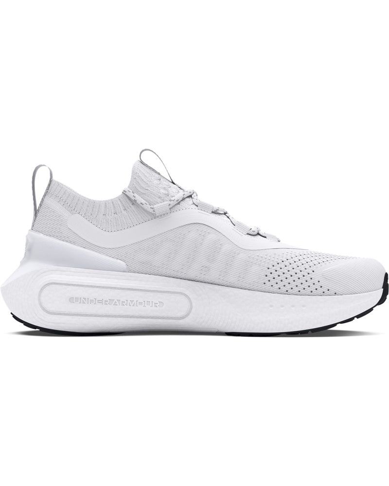 (WMNS) Under Armour HOVR Phantom 4 'White Halo Grey' 3027594-100 - 2