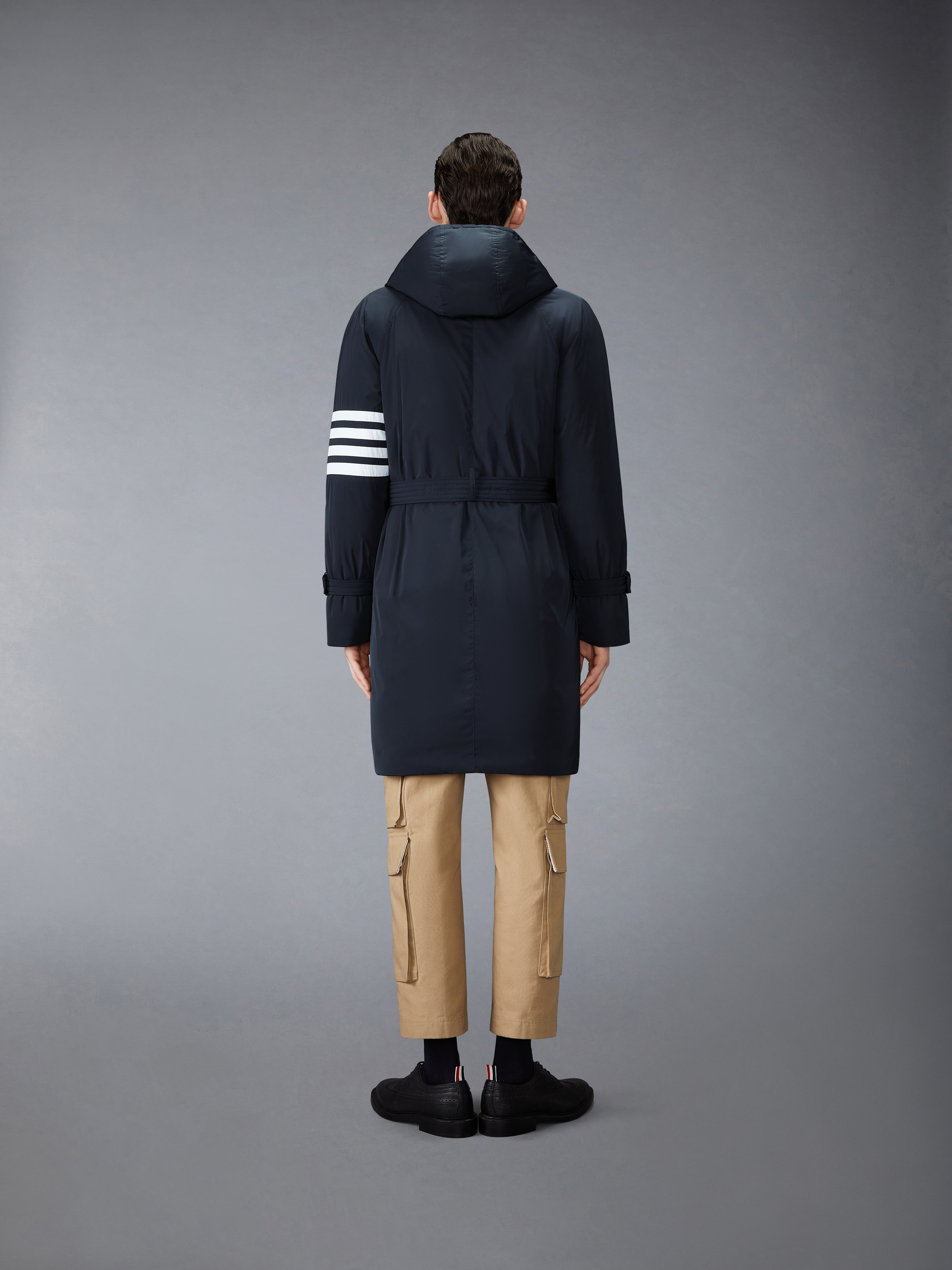 POLY TWILL 4-BAR DOWN FILLED PARKA - 3