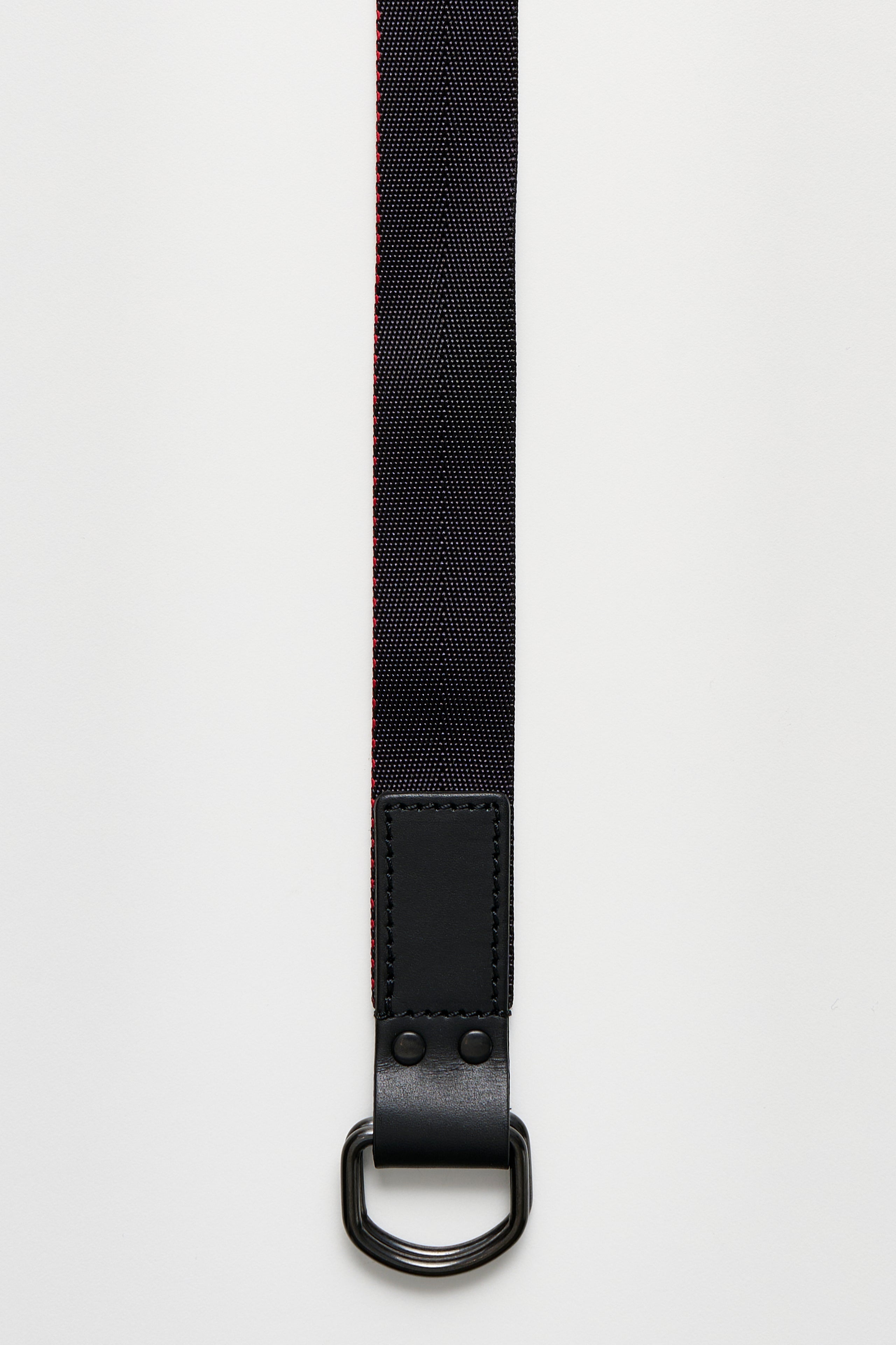 COMME DES GARÇONS HOMME LOGO BELT BLACK - 2
