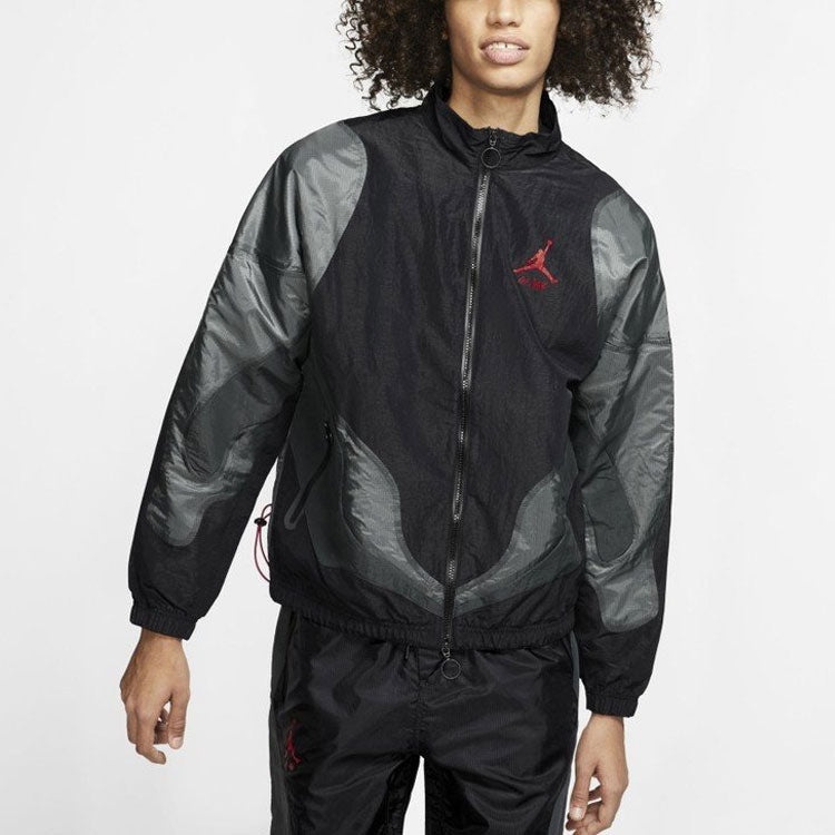 Air Jordan x Off-White Woven Jacket Asia Sizing 'Black' CV0551-010 - 3