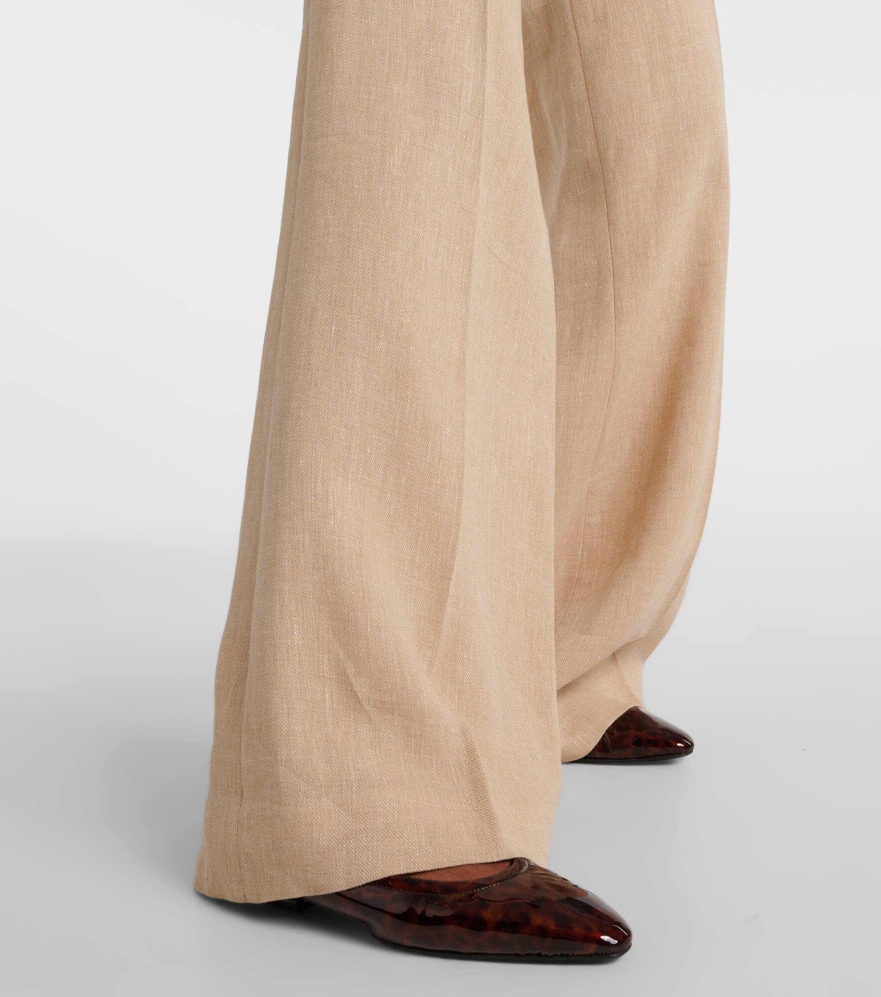 Emmit linen flared pants - 6