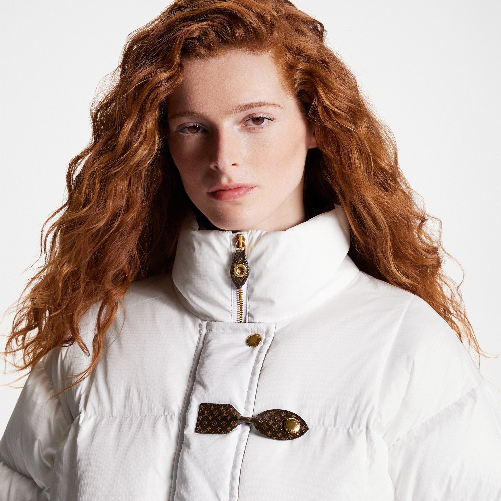 Monogram Accent Pillow Puffer Jacket - 2
