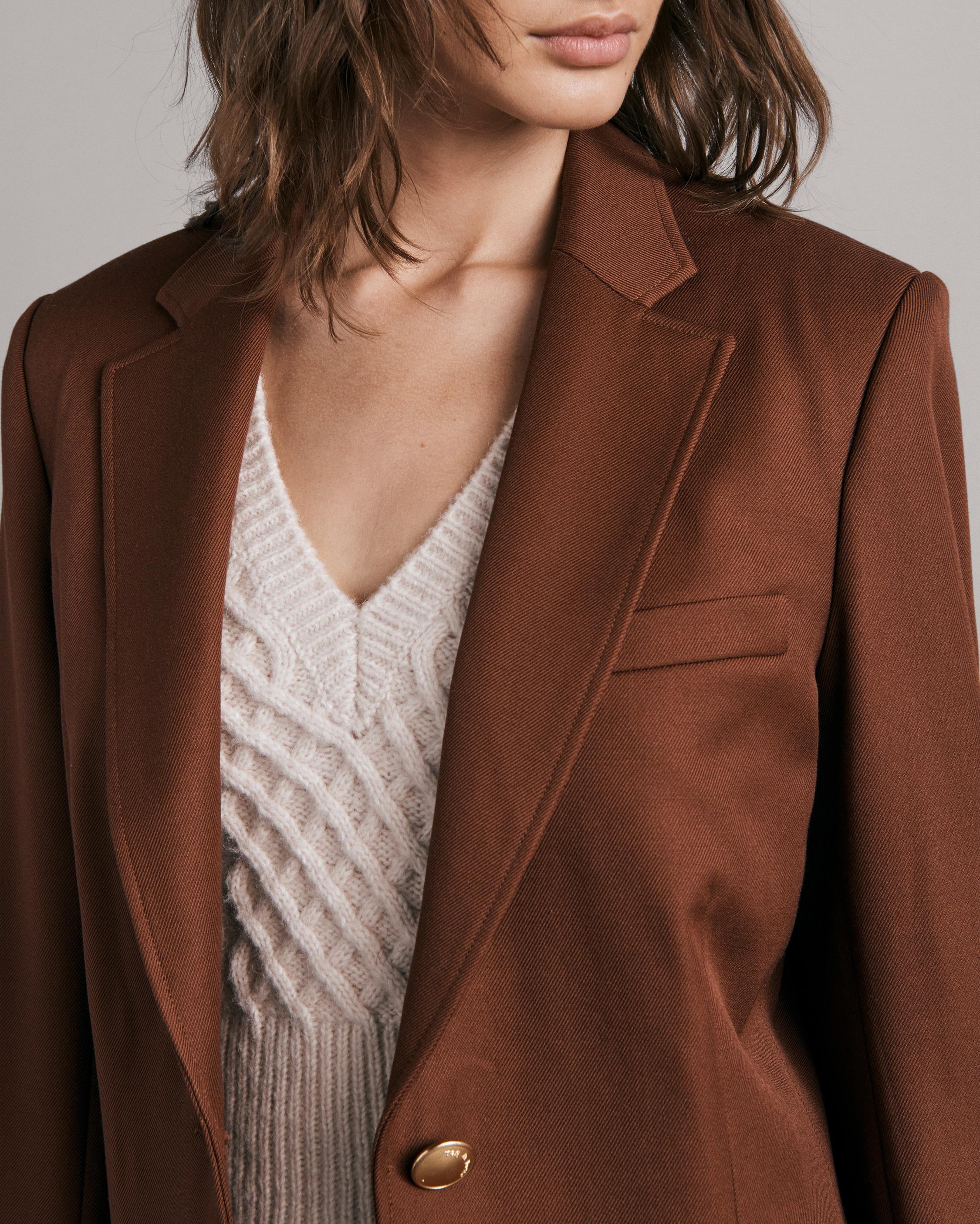 Cody Wool Blazer
Oversized Fit Blazer - 6
