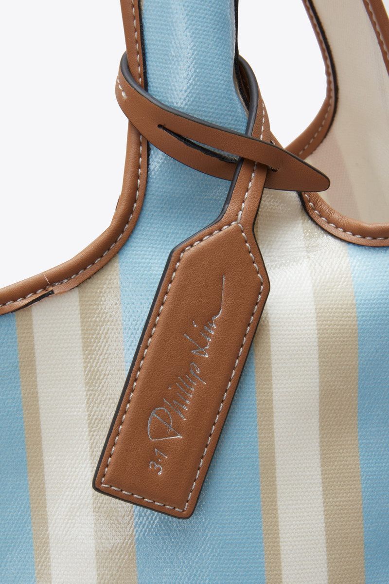 Dual Stripe Market Tote 5