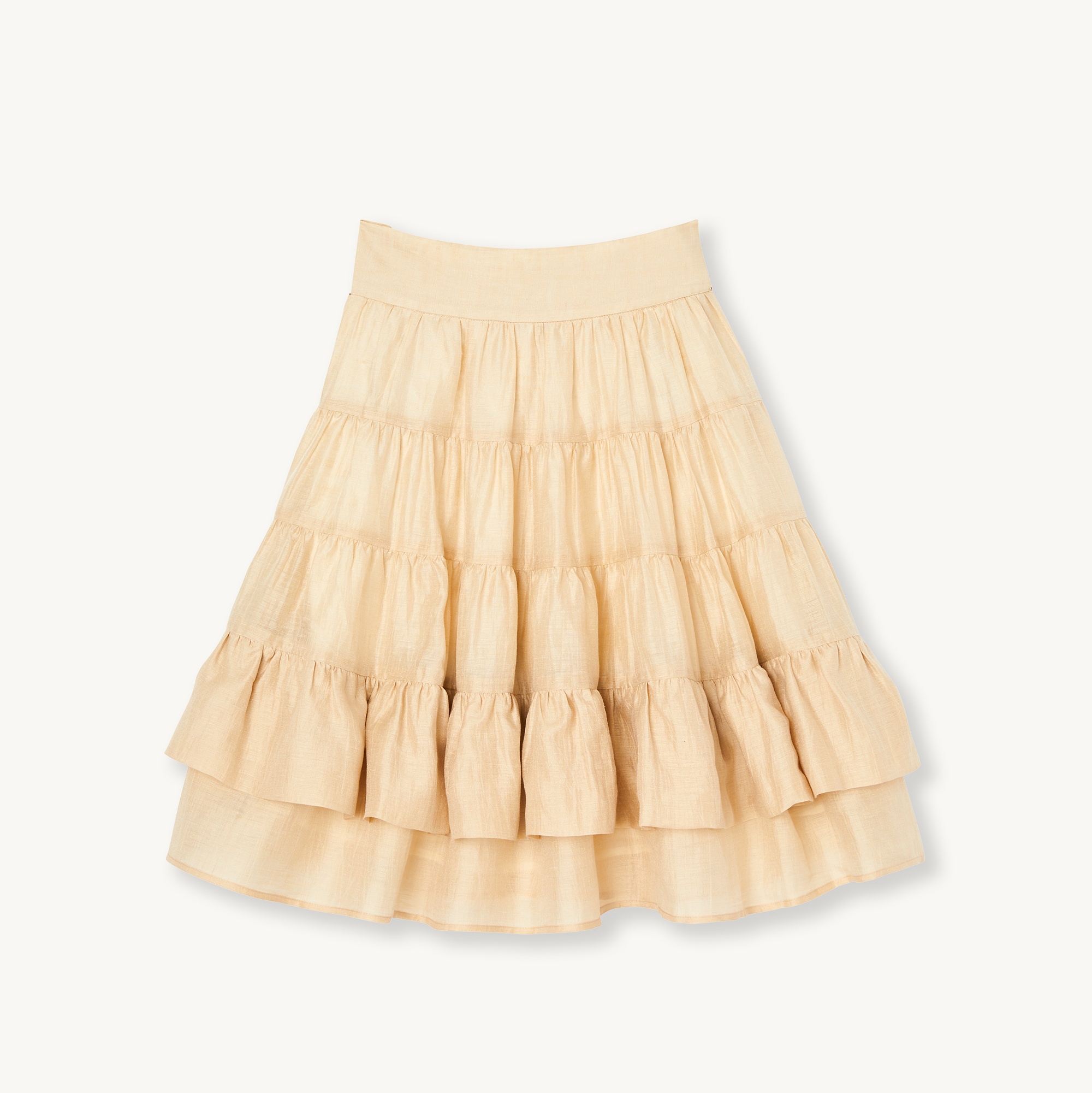Short skirt with ruffles - 1