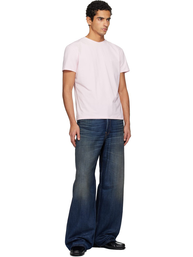 Acne Studios Pink Regular Fit T-shirt outlook