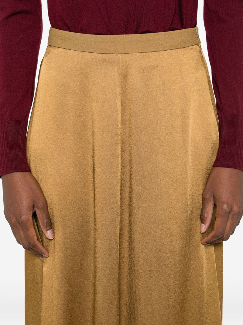 pleated A-line skirt 5