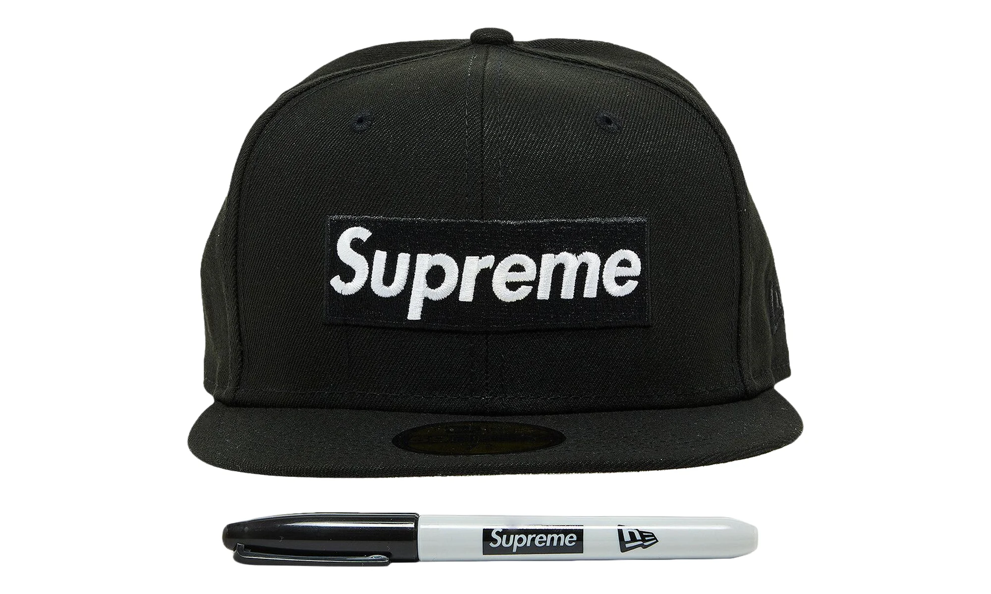 Supreme Sharpie Box 로고 새로운 시대 '블랙 이름 * - 1