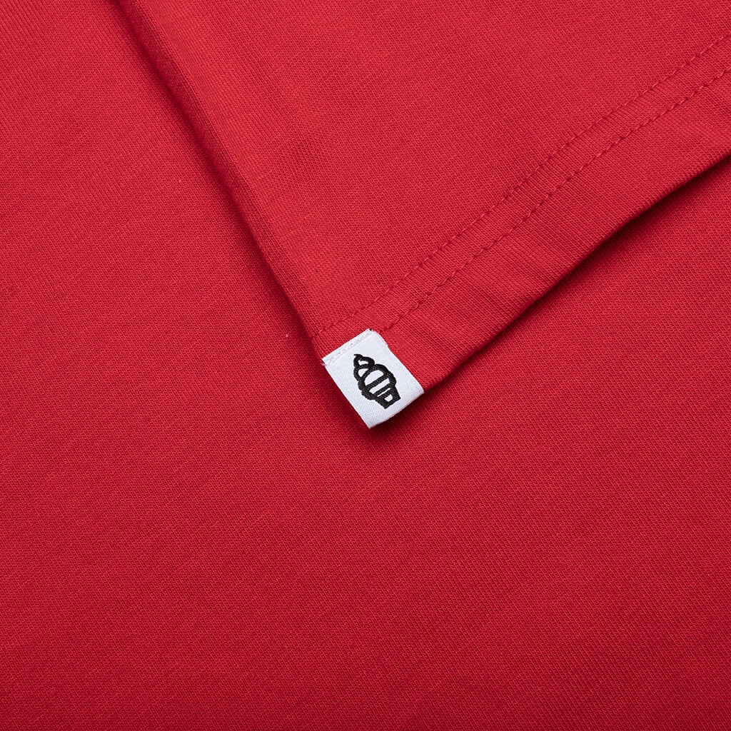 SPLAT S/S TEE - HAUTE RED - 5