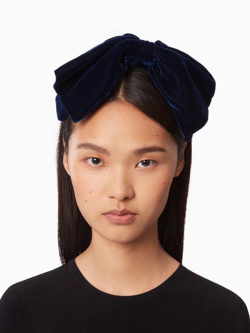 BOW HEADBAND IN VELVET 1
