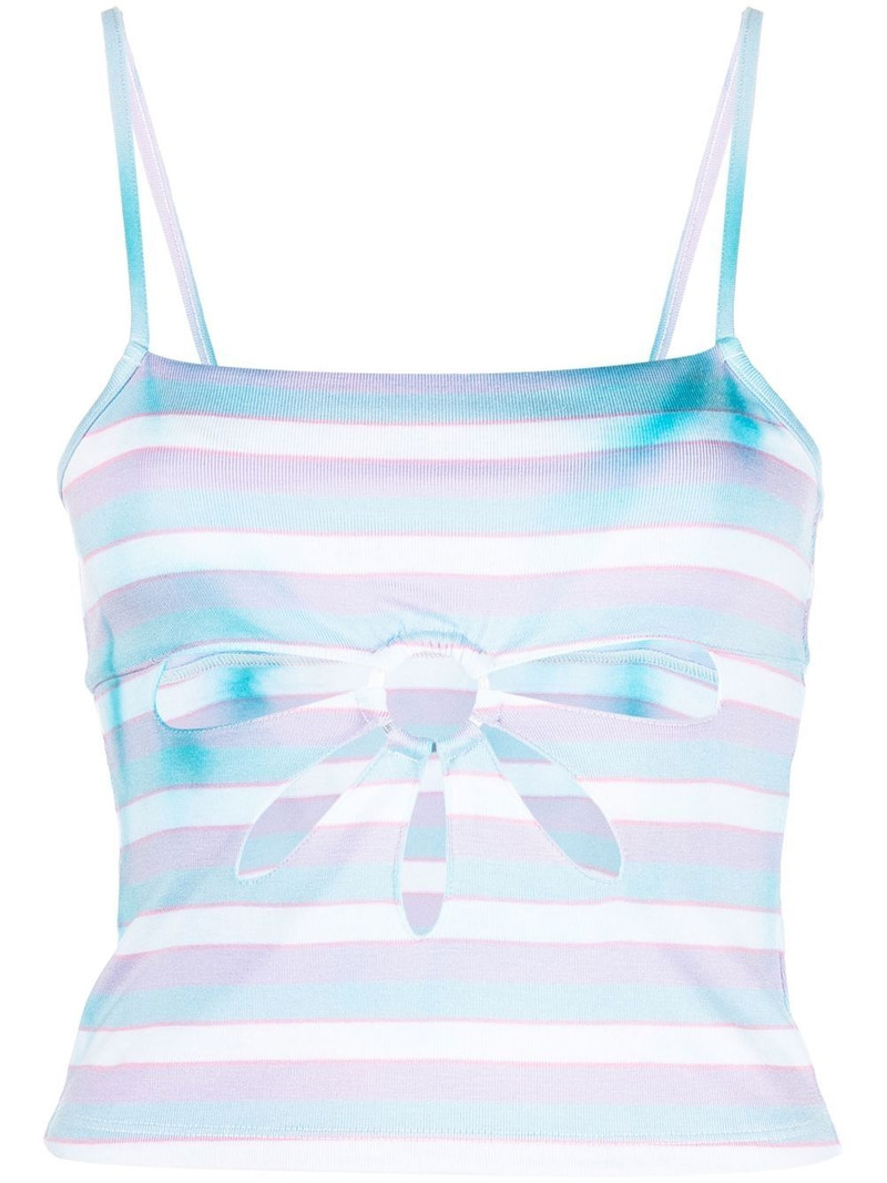 stripe-detail tank top 1