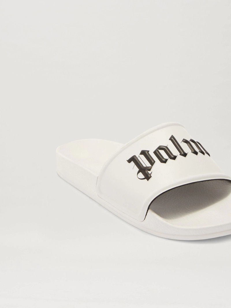 WHITE POOL SLIDERS 4