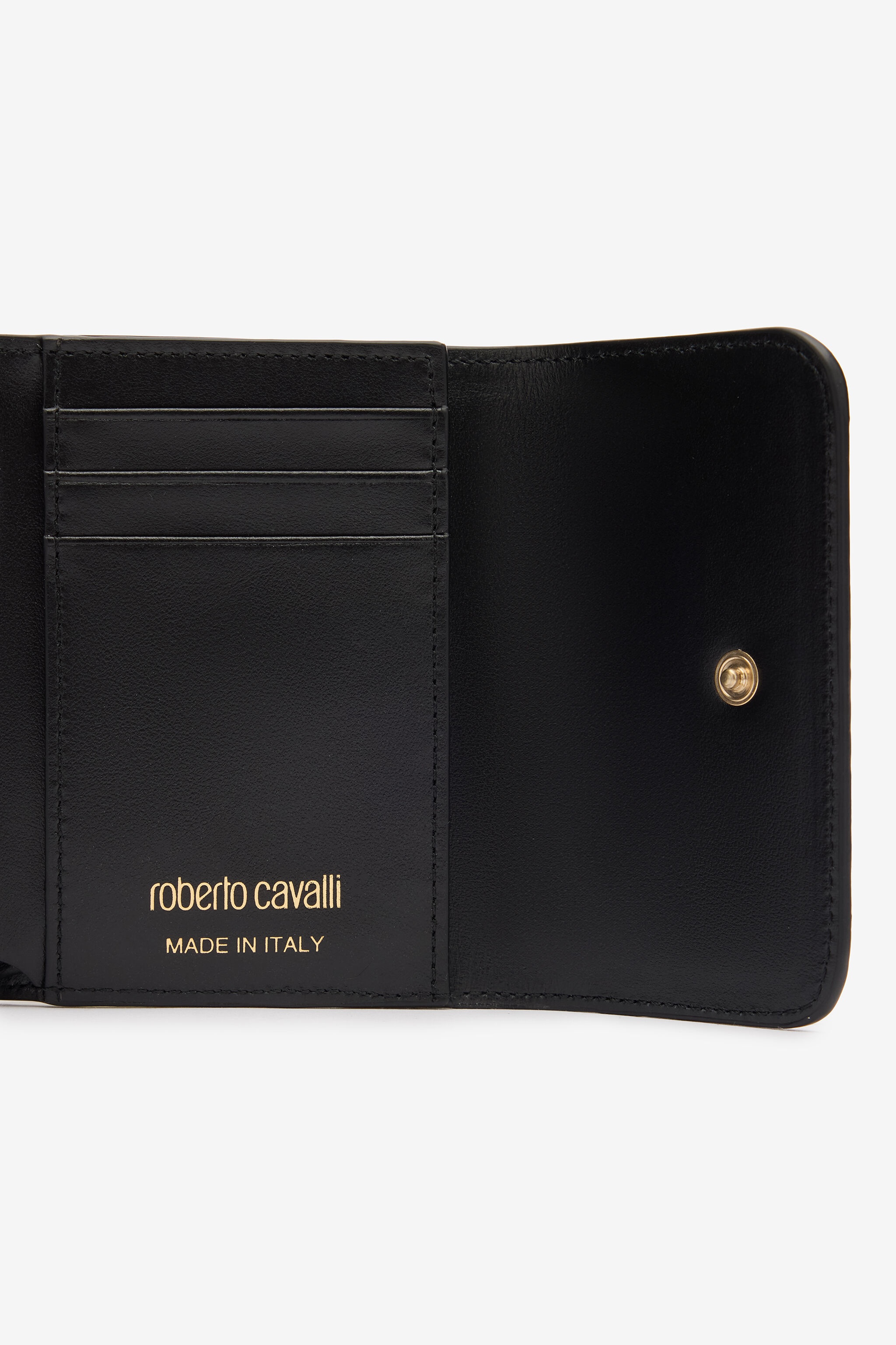 Laminated Cardholder with Snake Print - 7