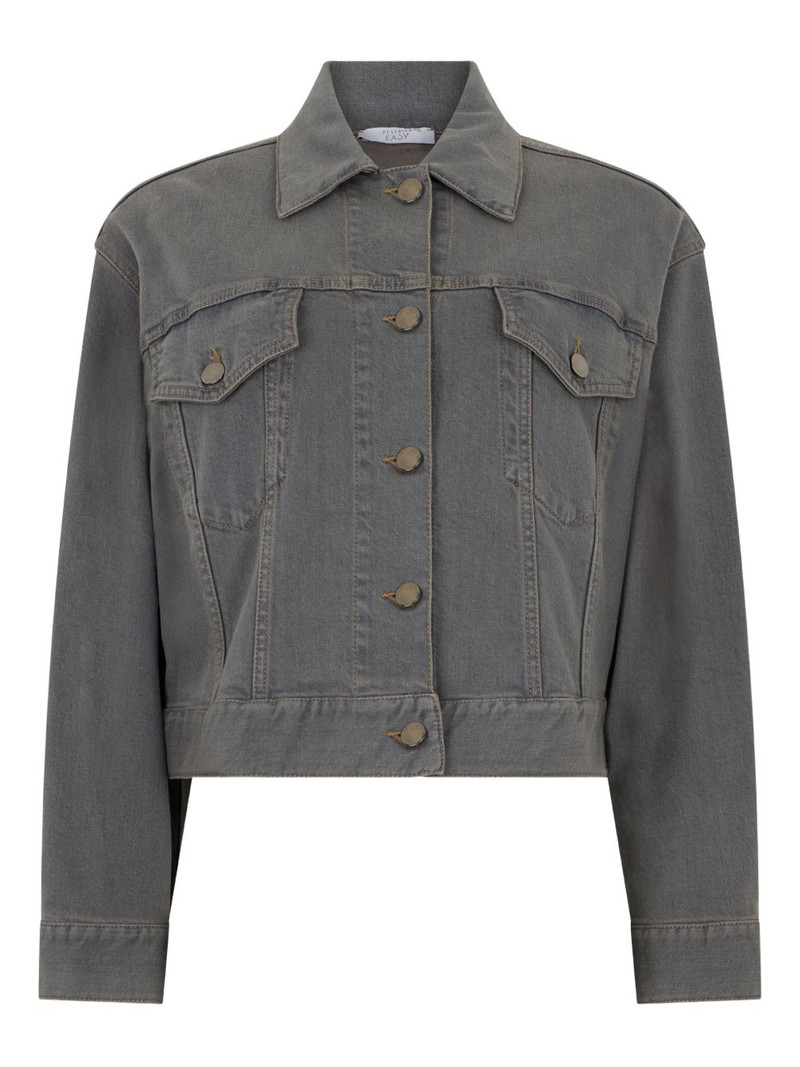 cropped denim jacket 1