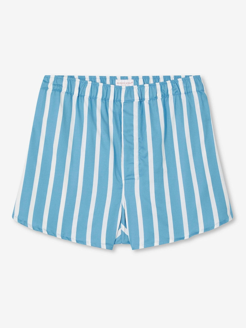 Men's Modern Fit Boxers Royal 219 Cotton Blue 1