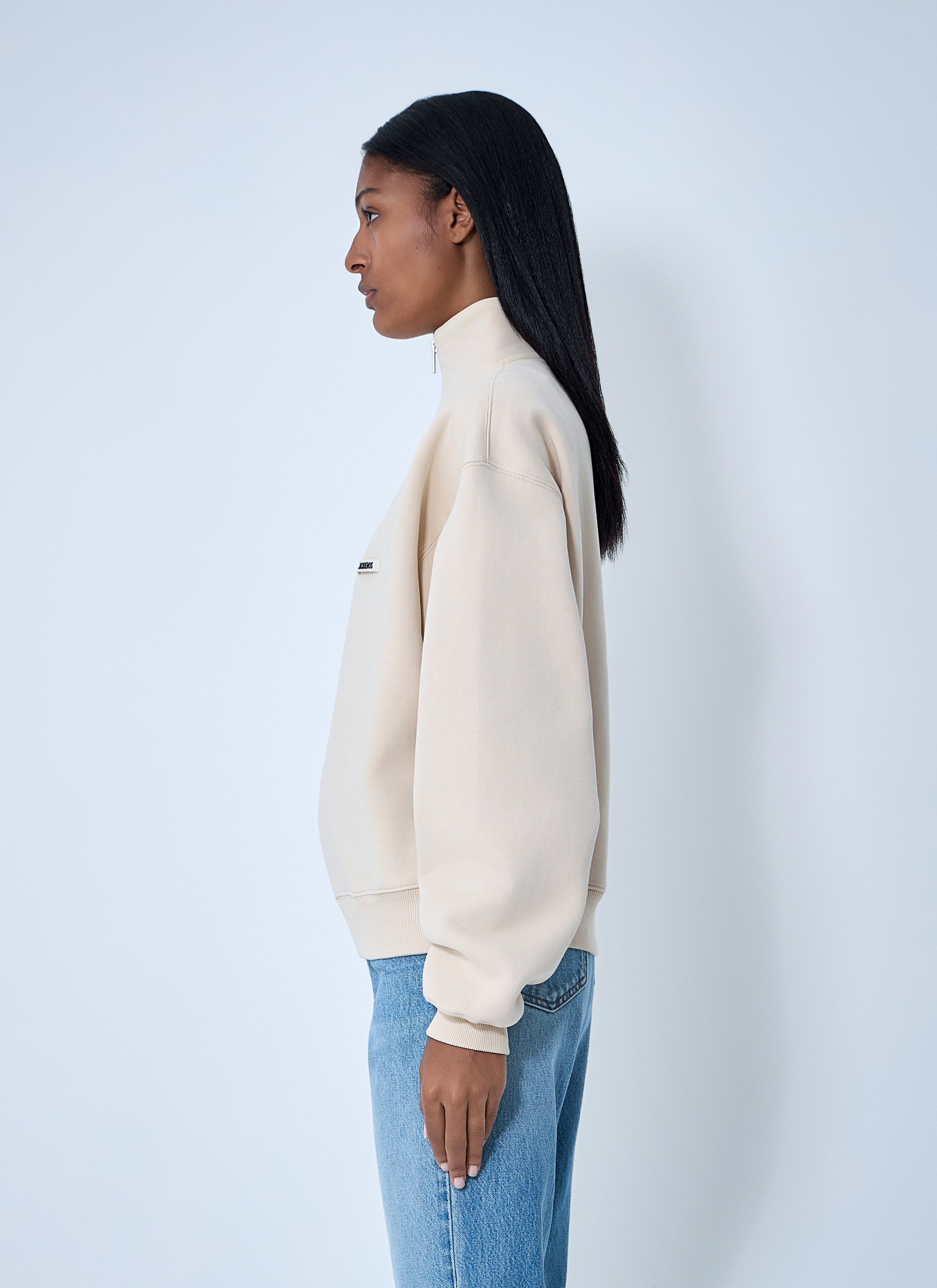 Jacquemus Women Le Camionneur Gros Grain Sweatshirt - 3