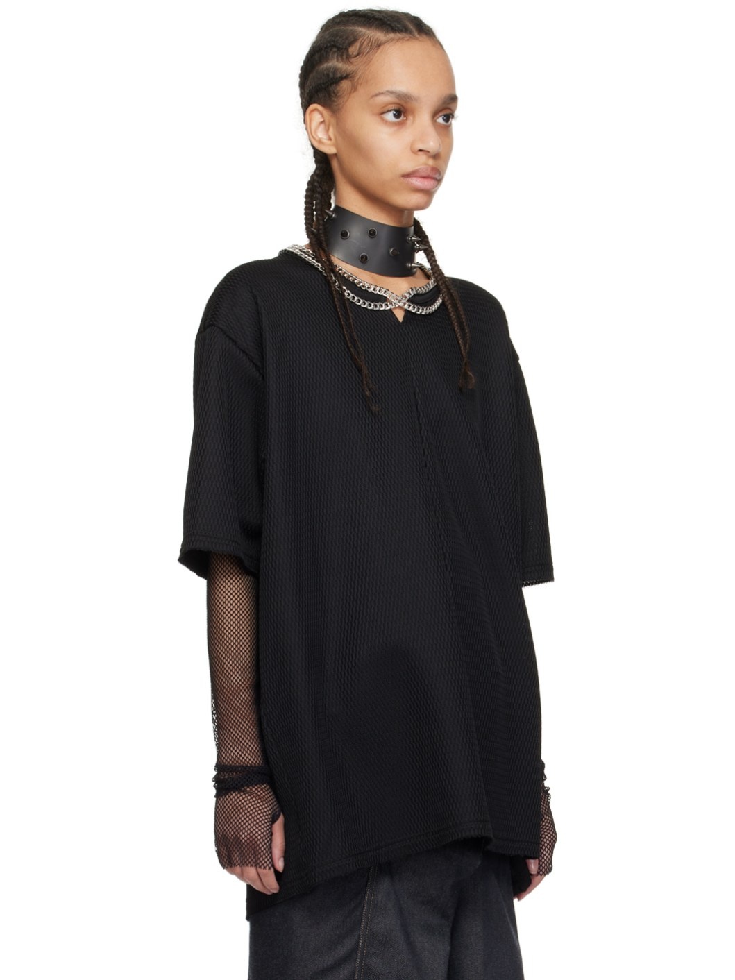 Black Chain T-Shirt - 4