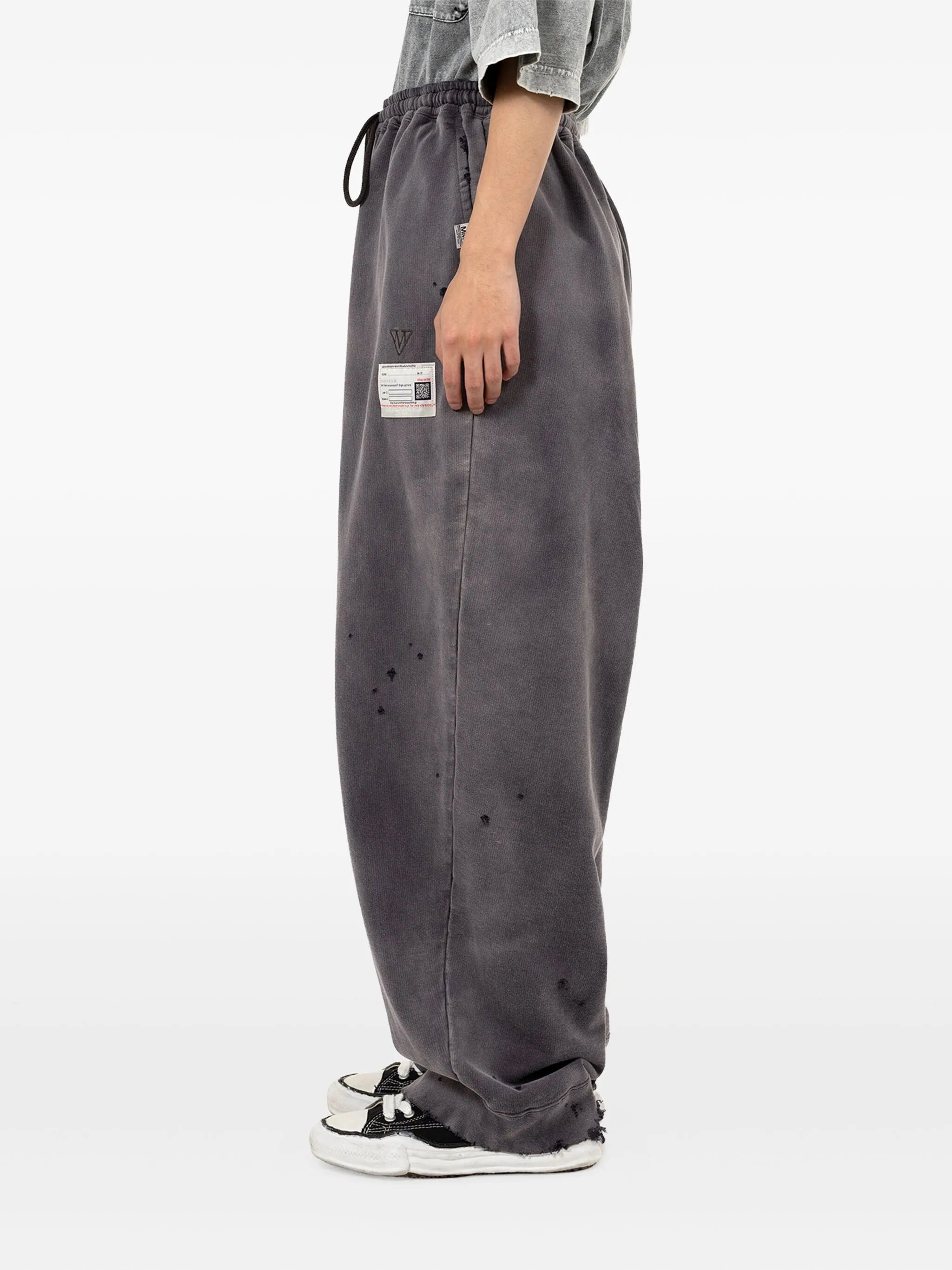 Maison Mihara Yasuhiro Sun Faded Drawstring Track Pants - 5