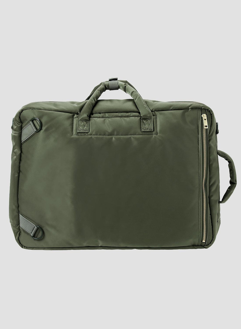 Porter-Yoshida & Co Tanker 3-Way Briefcase in Sage Green 5