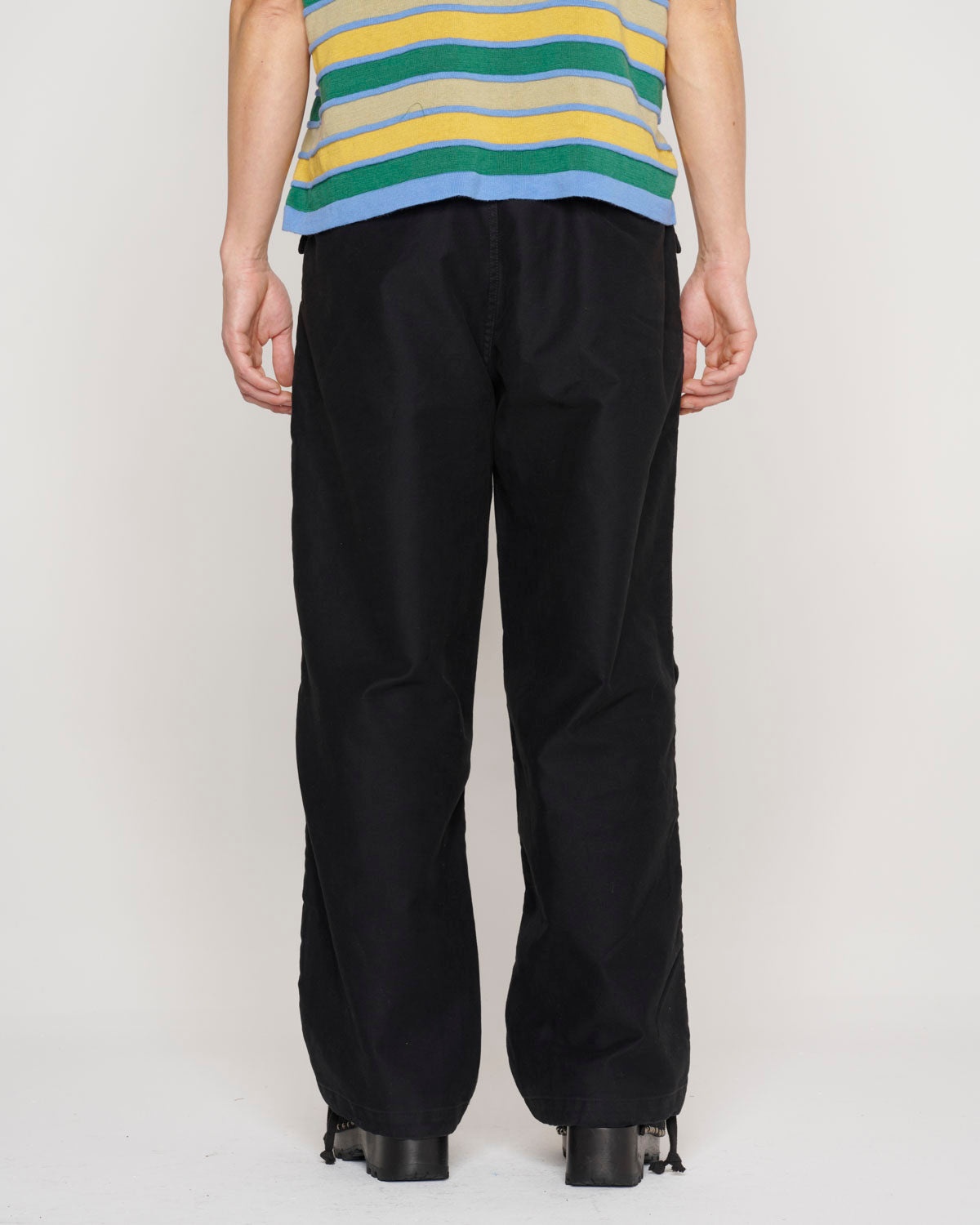 Moleskin Cloth Pant - Black - 5