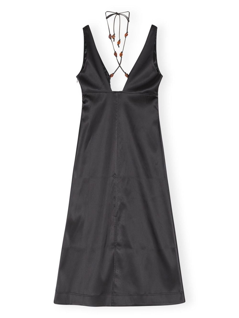 v-neck sleeveless dress - 6