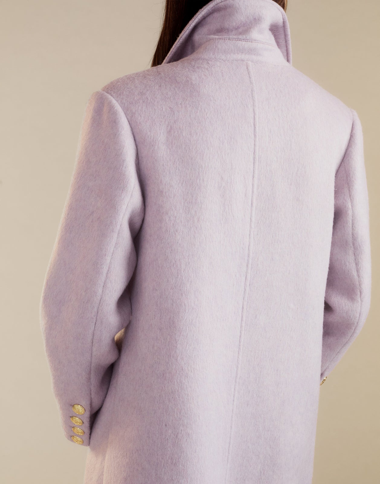 Noa Wool Cocoon Coat - 7