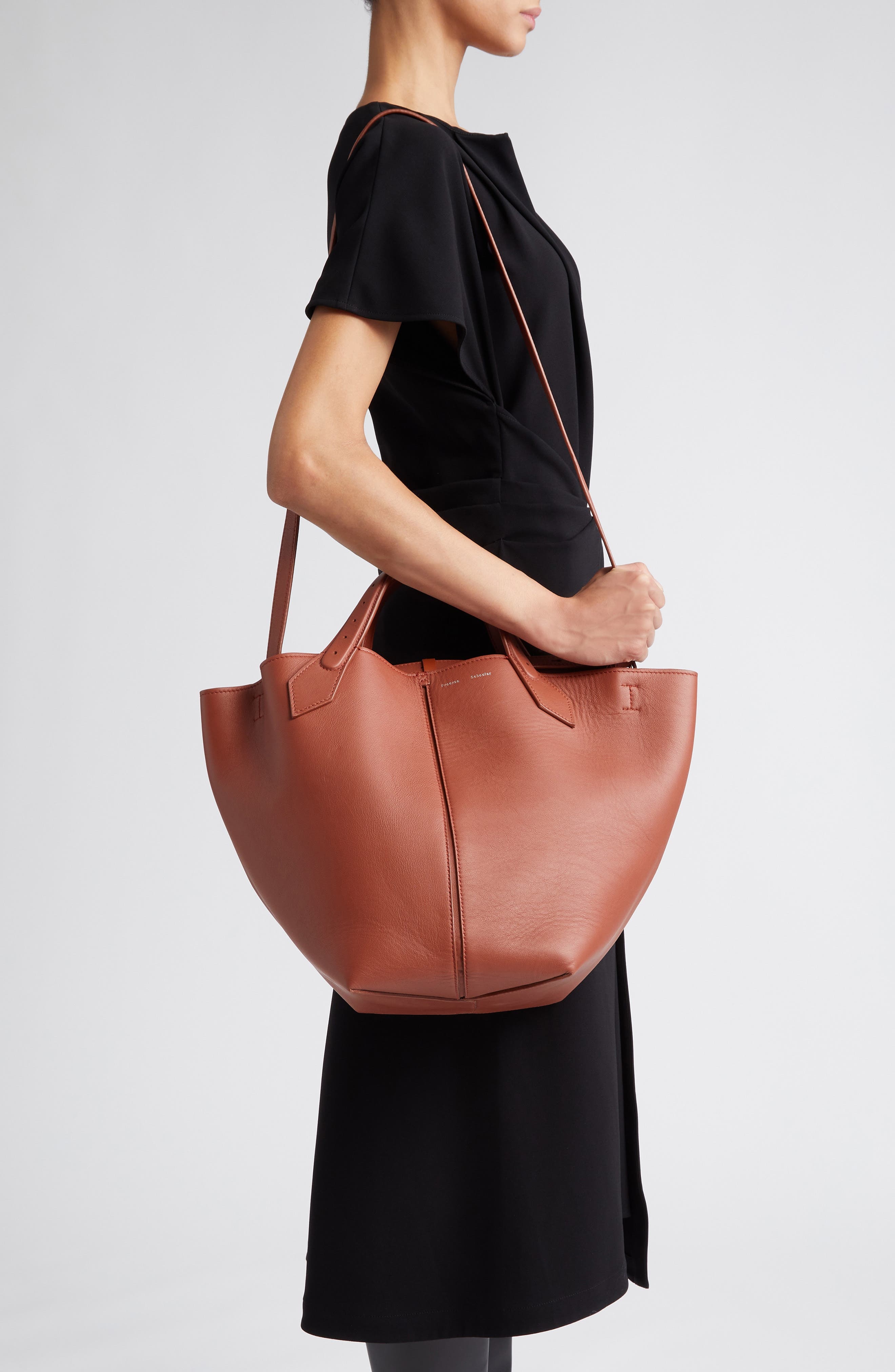 Proenza Schouler Large Chelsea Tote in Cognac at Nordstrom - 3