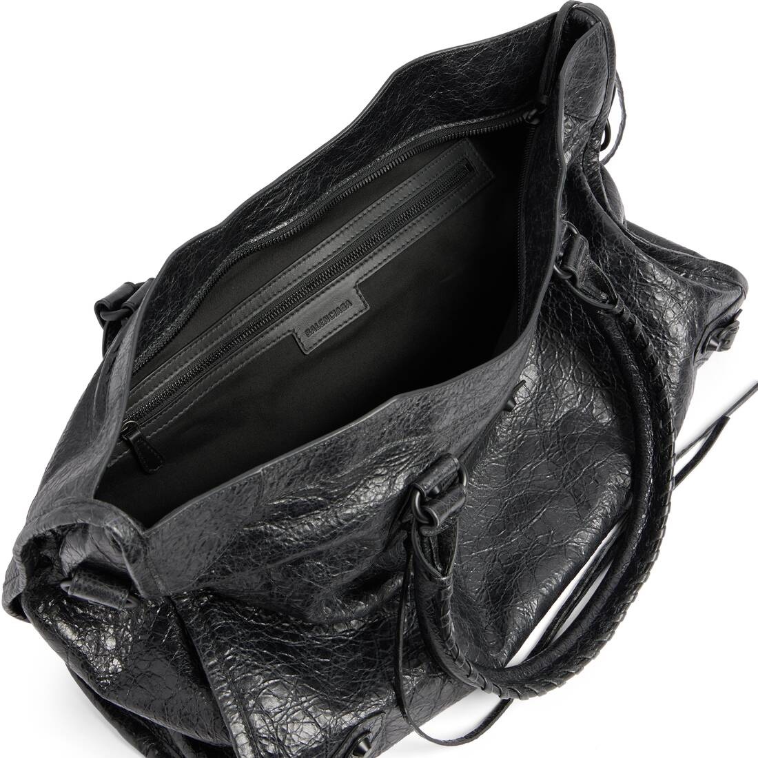 【関税&送料込】Balenciaga Large Le City Handbag BALENCIAGA Le City Large Bag in Black | REVERSIBLE