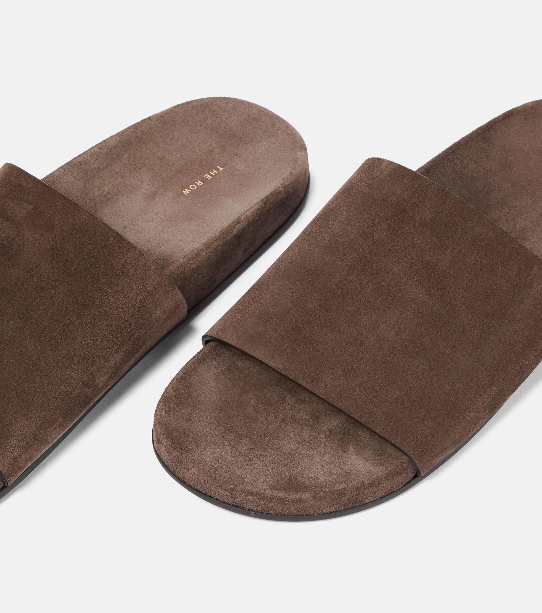Hugh suede slides - 5