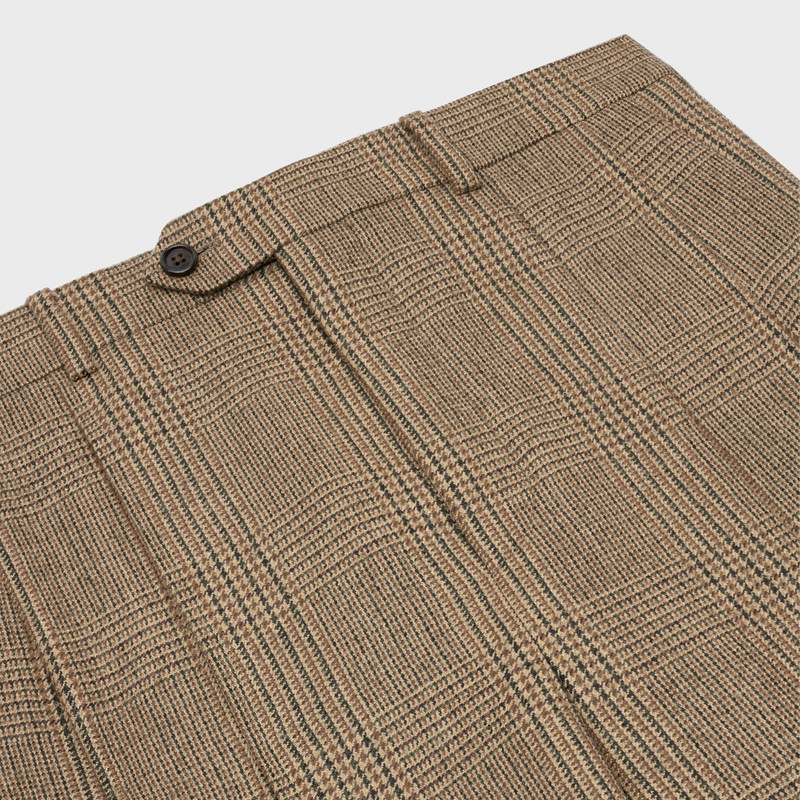 SKATE PANTS IN PRINCE OF WALES CHECK WOOL 3