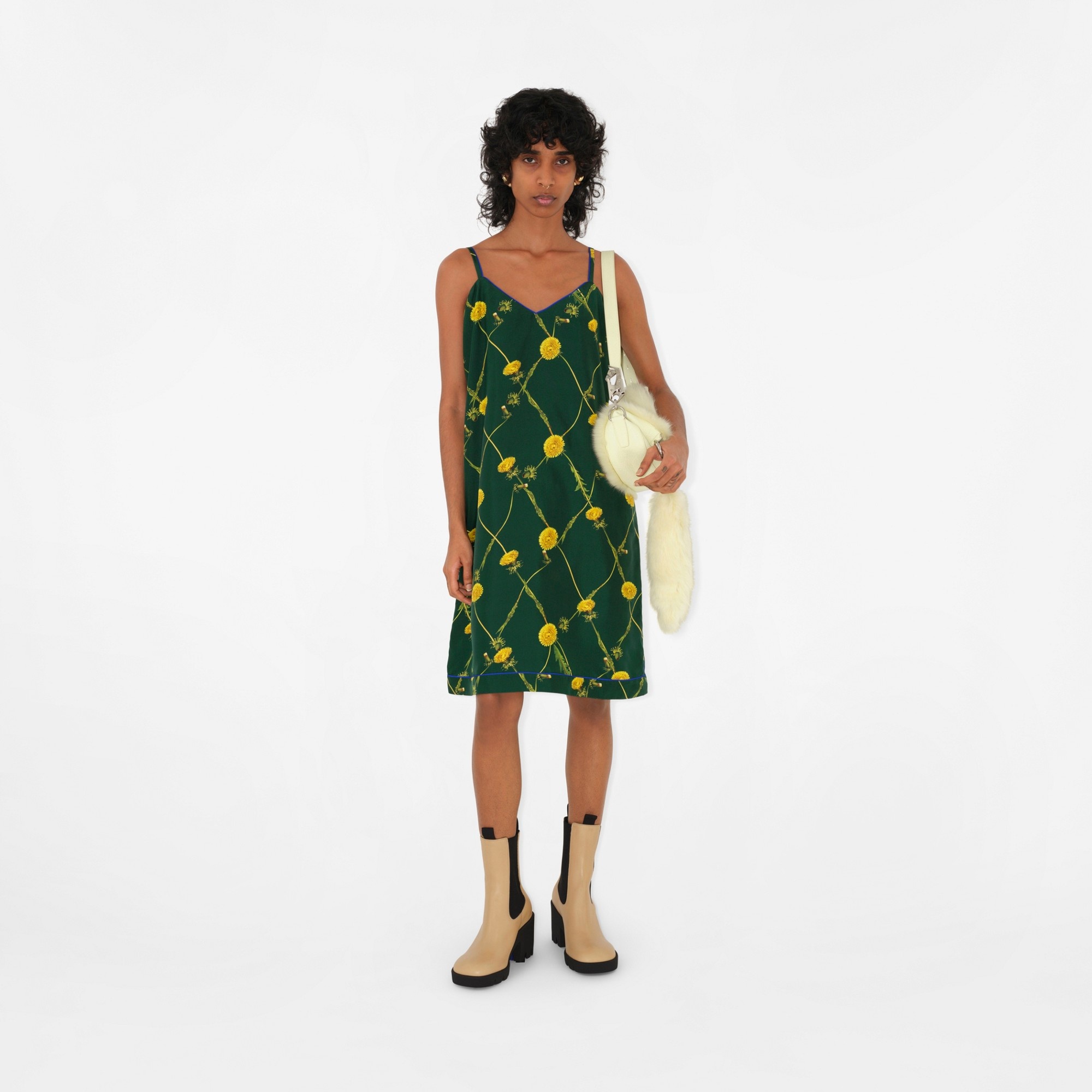 Dandelion Silk Dress - 2