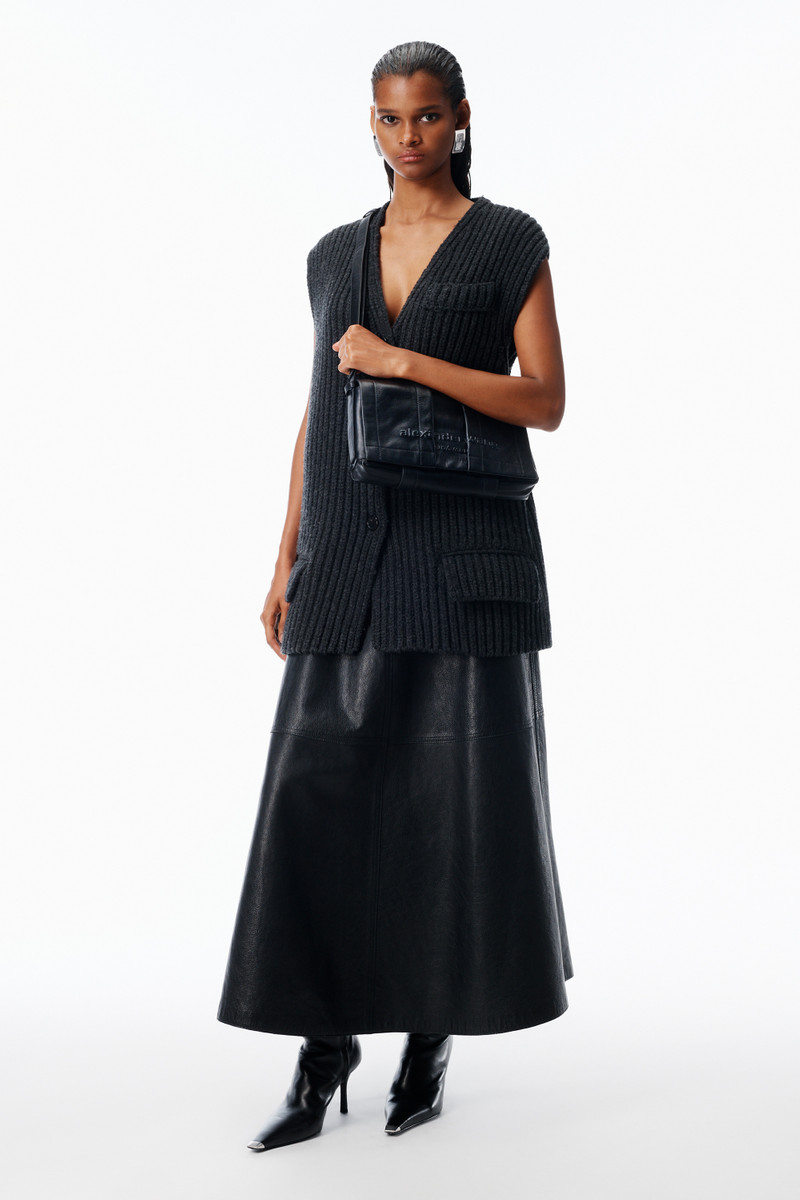 Alexander Wang Pack Flap Crossbody Bag Leather Medium outlook