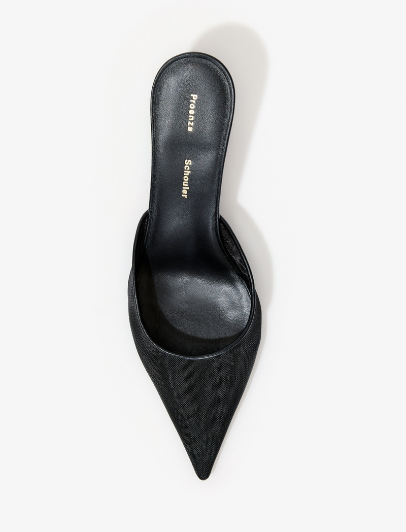 Spike Mules in Tulle Mesh 4