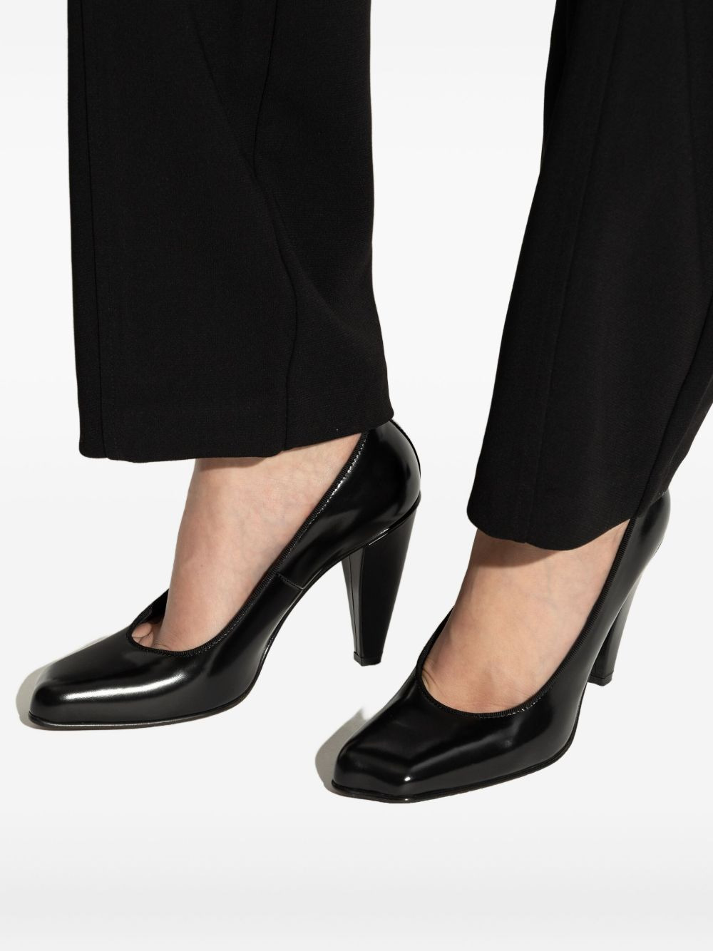 90mm Power Court square-toe pumps - 5
