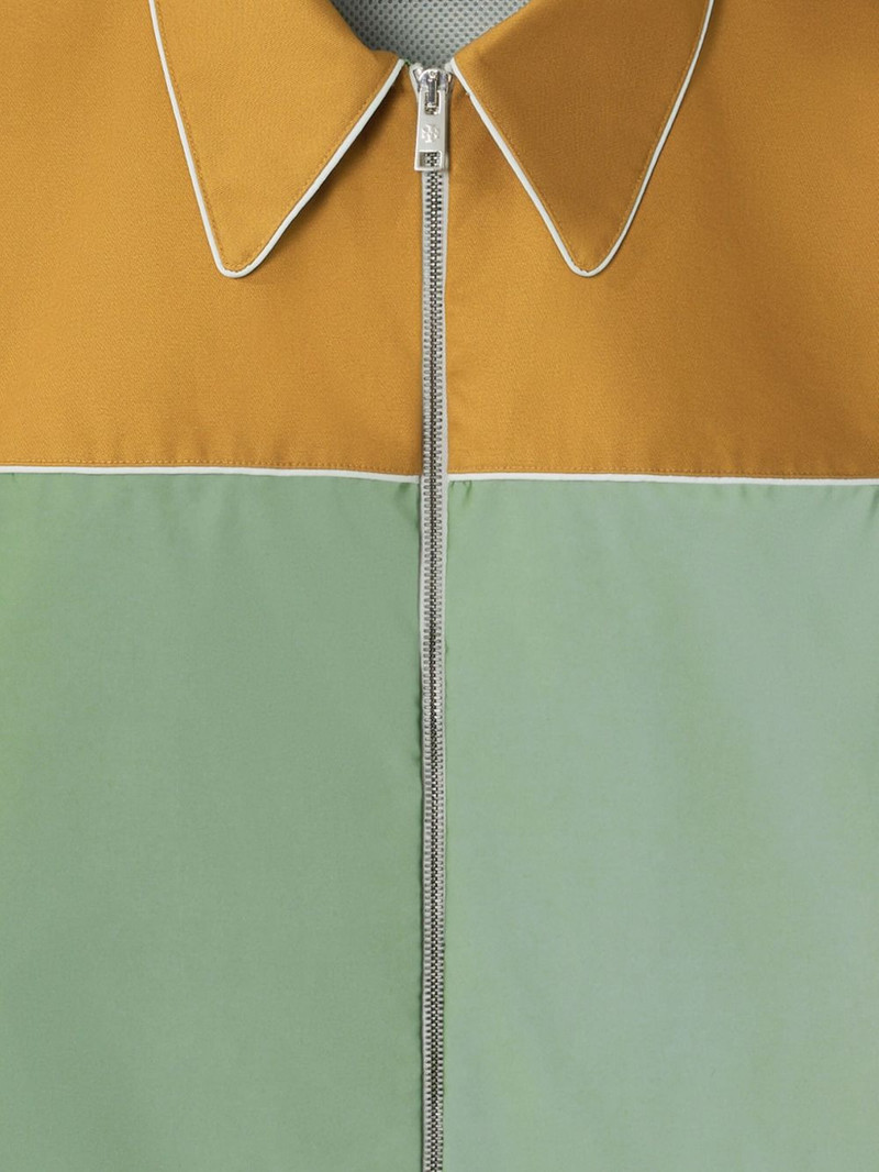 TORY BURCH colour-block reflective jacket outlook