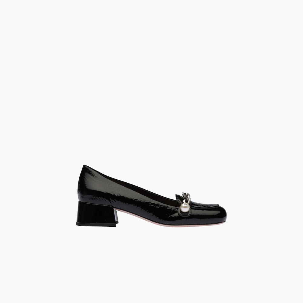 Patent leather loafers - 4