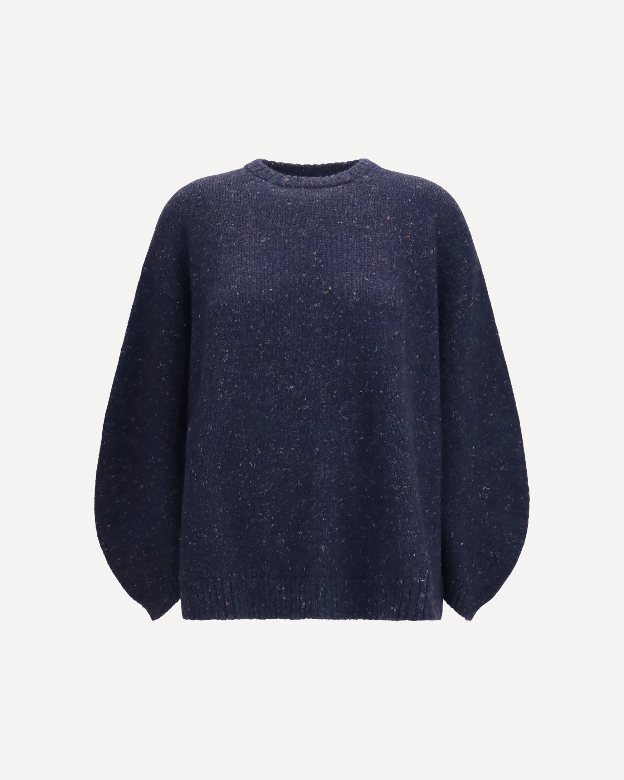 Bouclé yarn Sweater with lurex - 1