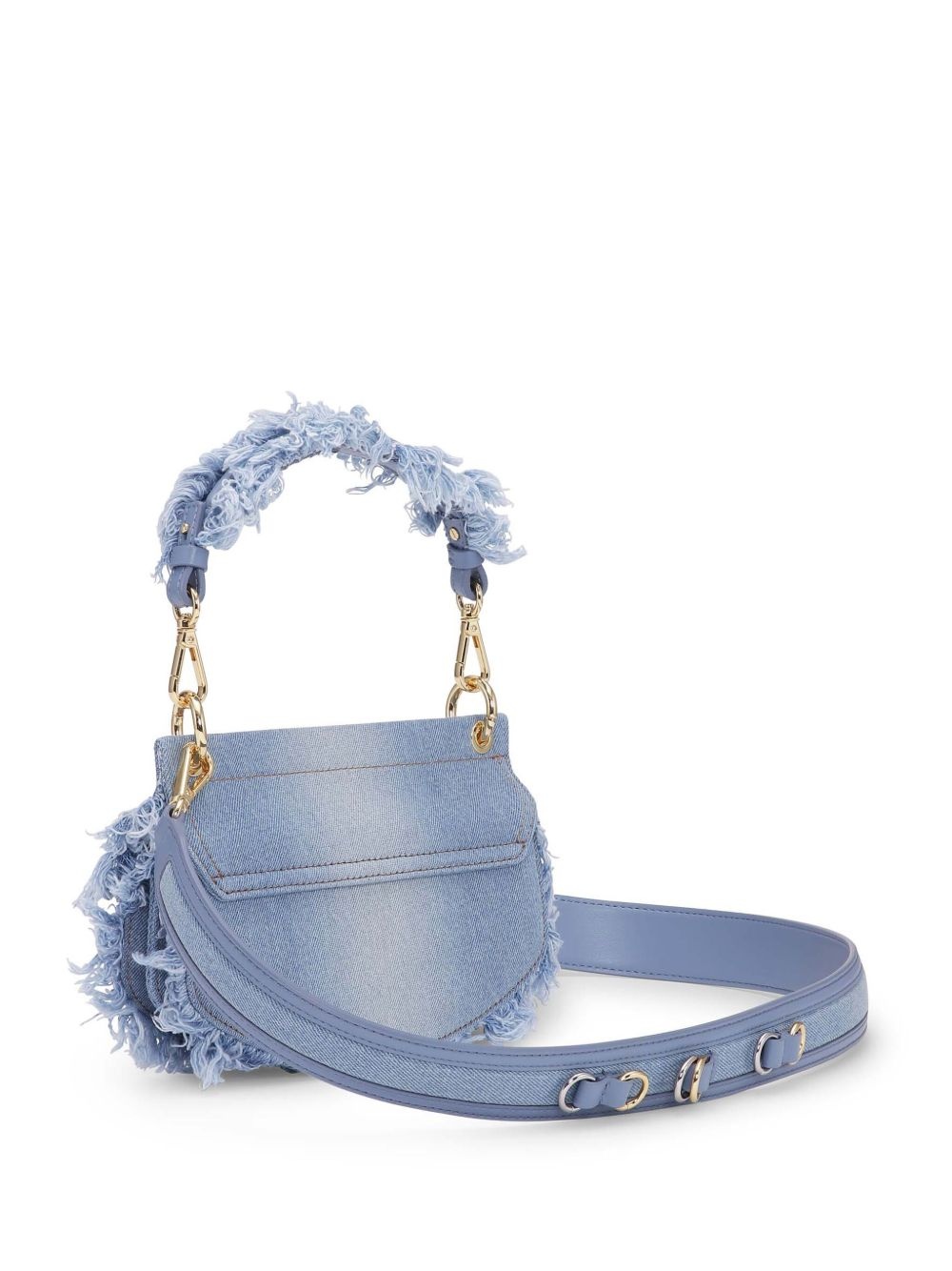 denim cross body bag - 4