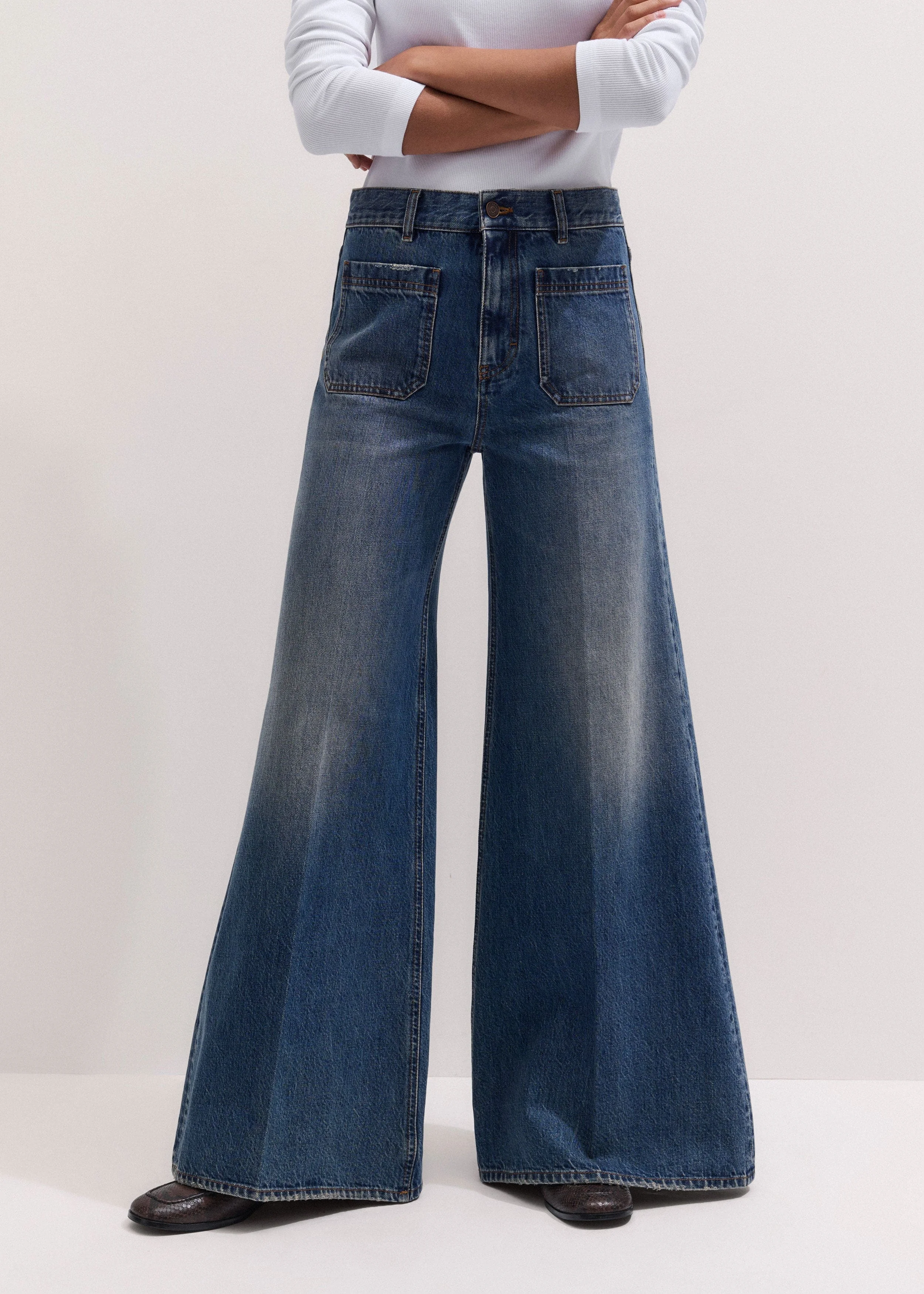 Super Wide Flare Jean - 1