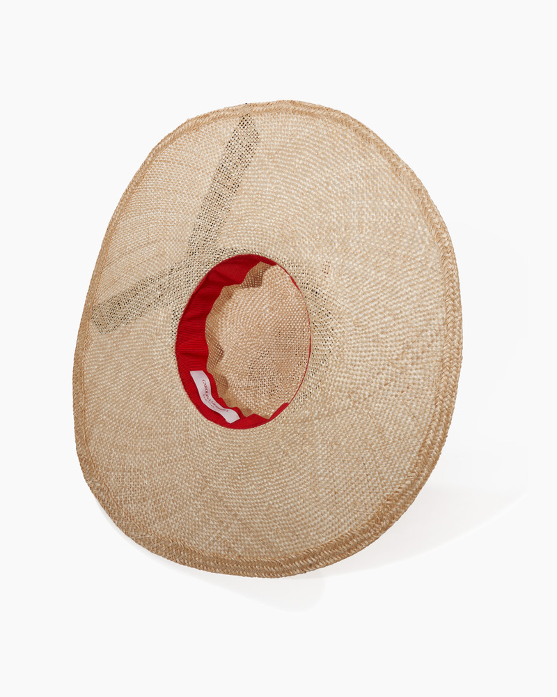 Raffia Ribbon-Tie Hat 3