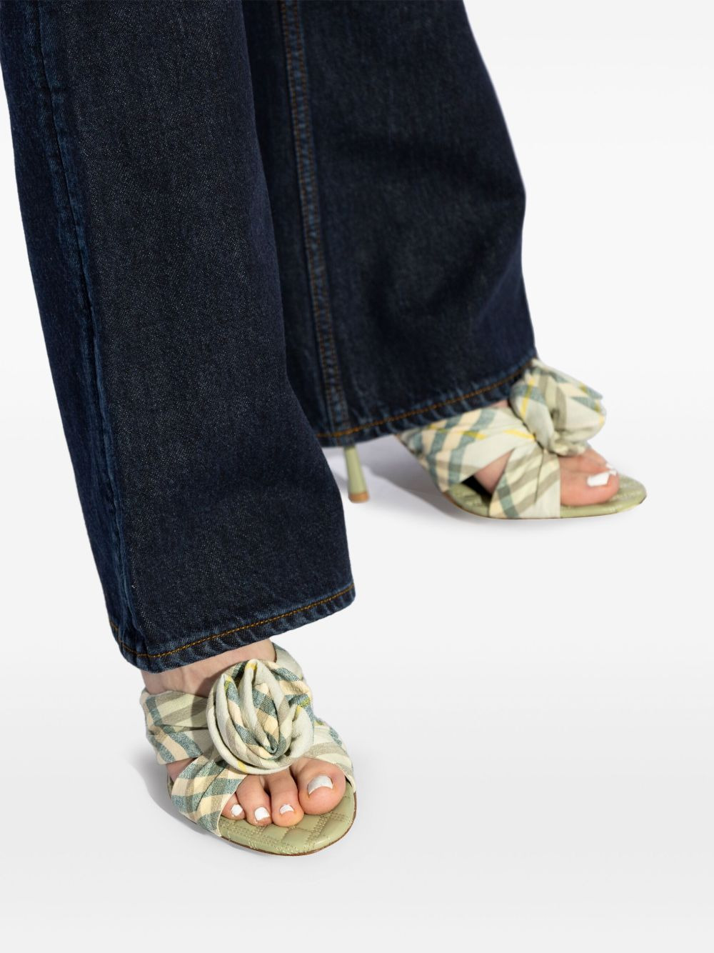 90mm Mews Rose mules - 6