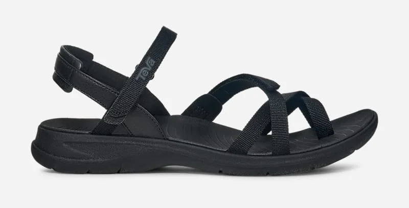 Women's TirraTraveler Slingback Sandal in Black/Black - 1