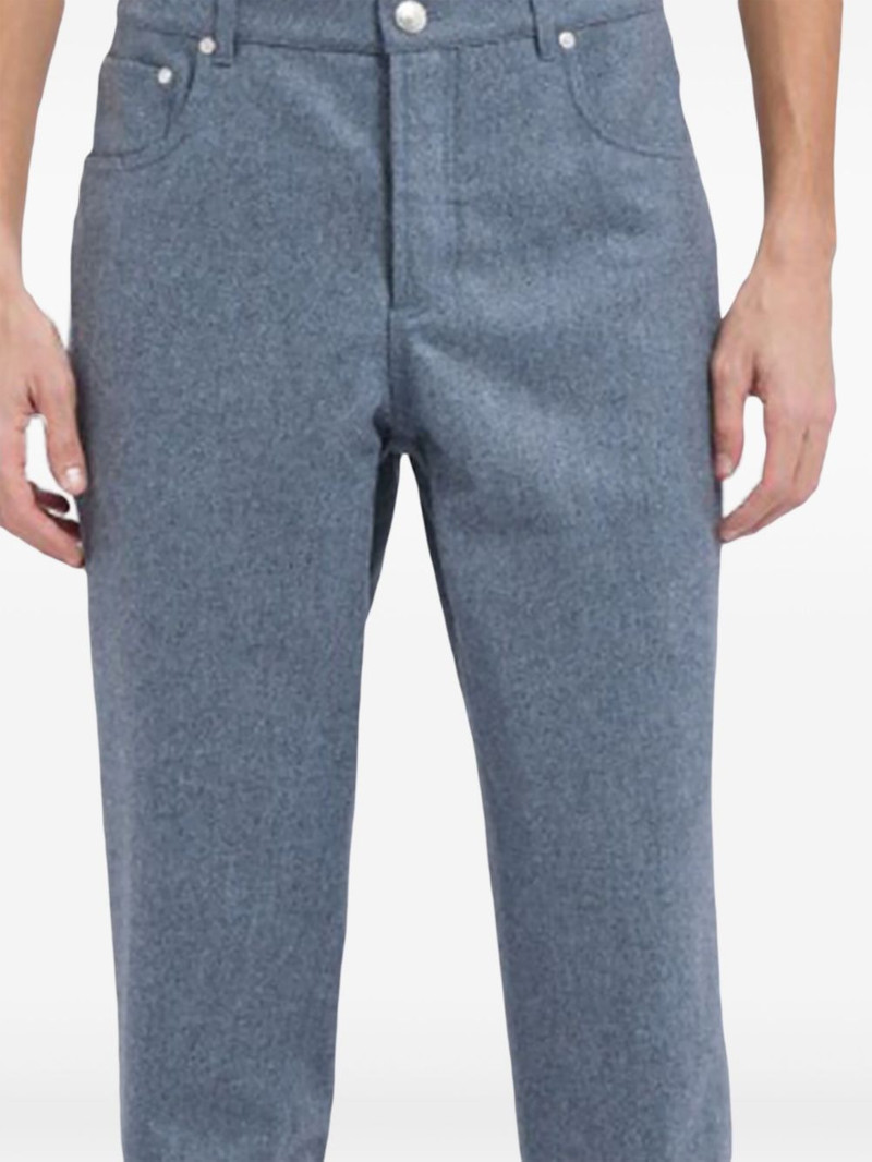 Brunello Cucinelli button-fastening trousers outlook