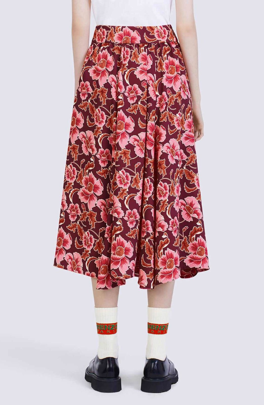 'Jungle Camo' midi skirt - 6