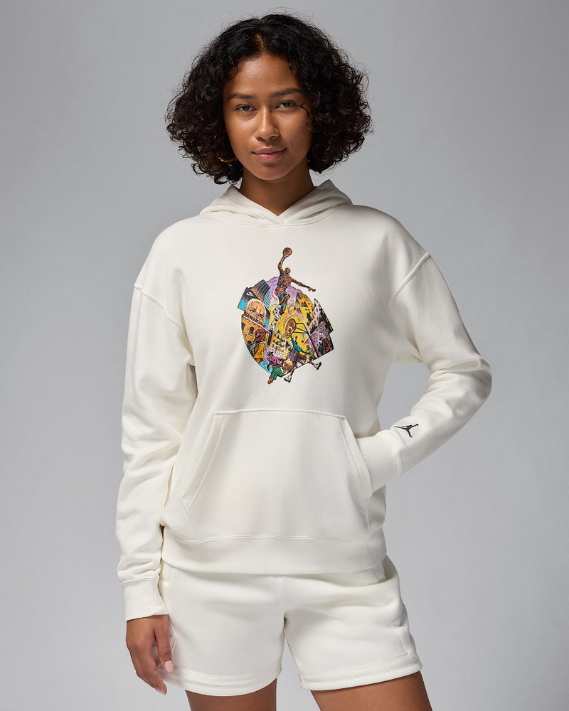 Jordan Brooklyn Fleece Women's Graphic Pullover Hoodie 1