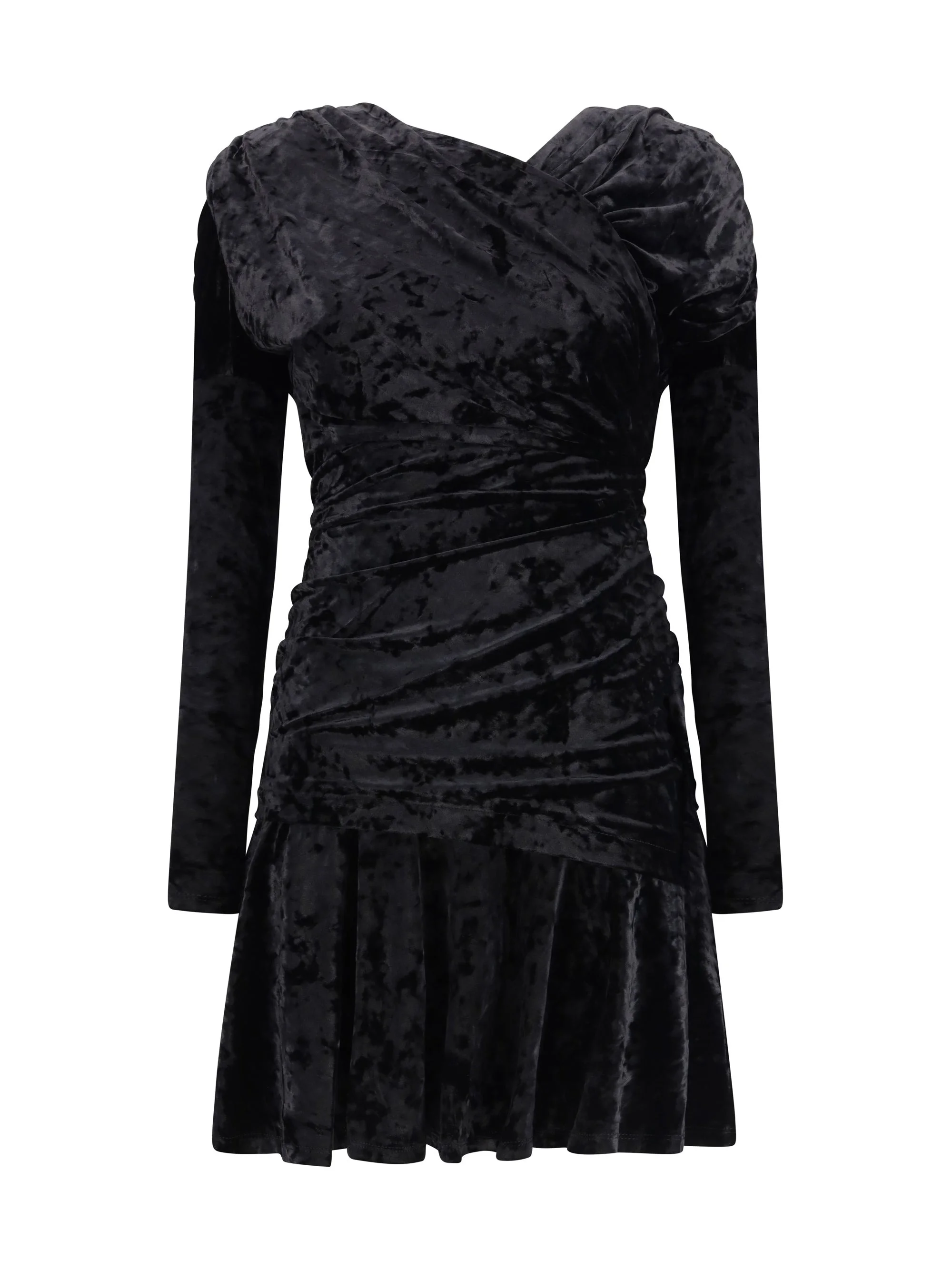 Ganni Women Ruched Mini Dress - 1