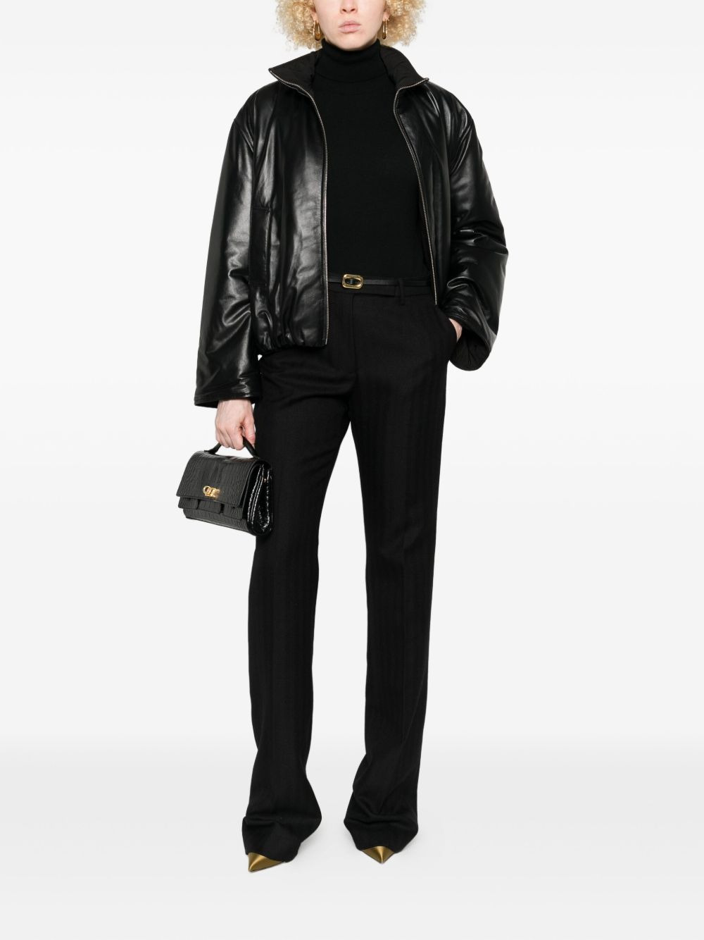 virgin-wool trousers - 2